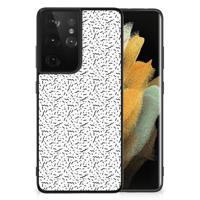 Samsung Galaxy S21 Ultra Back Case Stripes Dots