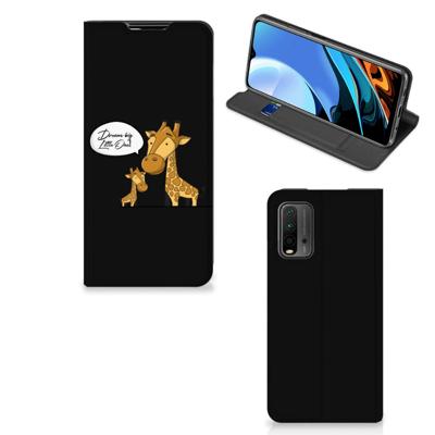 Xiaomi Poco M3 | Redmi 9T Magnet Case Giraffe Xiaomi Poco M3 | Redmi 9T Magnet Case Giraffe