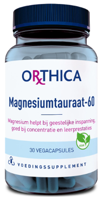 Orthica Magnesiumtauraat-60 30Capsules Orthica Magnesiumtauraat-60 30Capsules