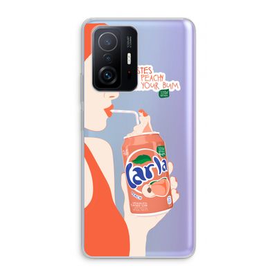 Peach please!: Xiaomi 11T Pro Transparant Hoesje