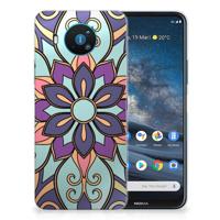 Nokia 8.3 | TPU Case | Purple Flower
