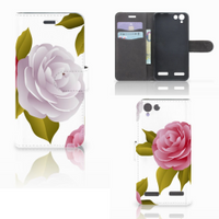 Lenovo Vibe K5 Hoesje Roses - thumbnail