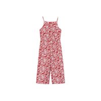 Mango Kids jumpsuit met all over print /wit - thumbnail