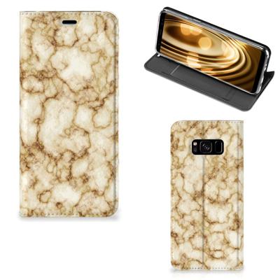 Samsung Galaxy S8 | Standcase | Marmer Goud