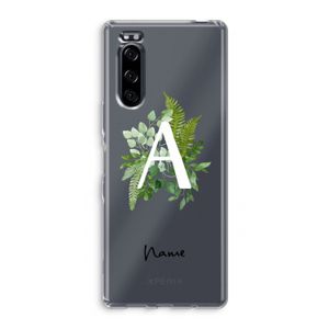 Green Brush: Sony Xperia 5 Transparant Hoesje