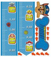 Nickelodeon groeimeter muursticker Paw Patrol 120 cm - thumbnail