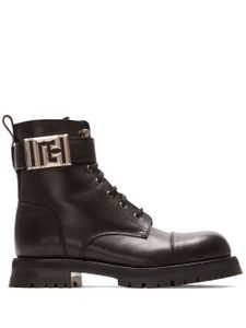 Balmain bottines Charlie en cuir - Noir