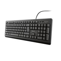 Trust TK-150 KEYBOARD US Toetsenbord Zwart