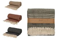 JENS Living Recycled Cotton Plaid Juul - Duurzaam katoen - 130x180 cm