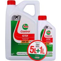 Olio motore - CASTROL GTX - 5W-30 RN17 - 5L+1L - 057086