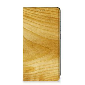 Samsung Galaxy A52 Book Wallet Case Licht Hout