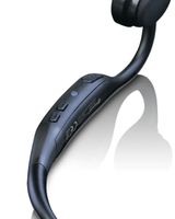 Lenco HBC-200GY hoofdtelefoon/headset Draadloos Neckband Sporten Micro-USB Bluetooth Zwart - thumbnail