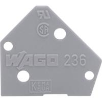 WAGO 236-800 Afsluitplaat 2000 stuk(s)