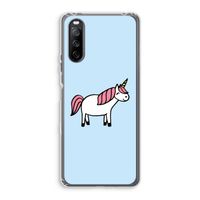 Eenhoorn: Sony Xperia 10 III Transparant Hoesje