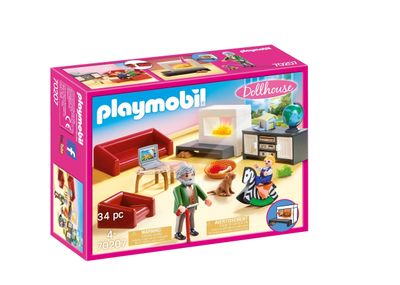 Playmobil® Dollhouse 70207 huiskamer met openhaard