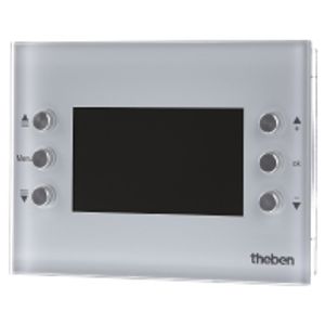 8269210  - EIB, KNX room controller, display with multifunction in white glass design, 8269210