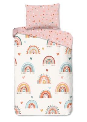 Good Morning Kinderdekbedovertrek "regenbogen" - Multi - (140x200 cm) - Katoen Good Morning Kinderdekbedovertrek "regenbogen" - Multi - (140x200 cm) - Katoen