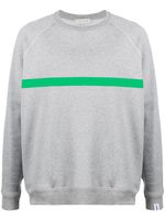 Mackintosh sweat à rayures horizontales - Gris