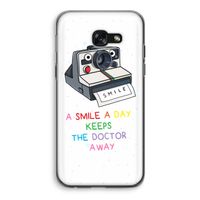 Smile: Samsung Galaxy A5 (2017) Transparant Hoesje Smile: Samsung Galaxy A5 (2017) Transparant Hoesje