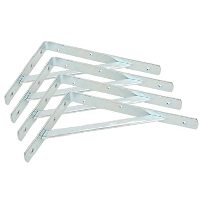 Plankdrager - 4x stuks - staal - met schoor - 29 x 20 cm - 300 kg - Schapdrager - Beugel - Steun