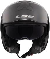 LS2 opklaphelm "ff910 advant ii solid" helmet ff910 advant ii solid 3xl matt black