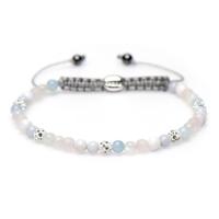 Karma Armband Spiral Iris White Crystal