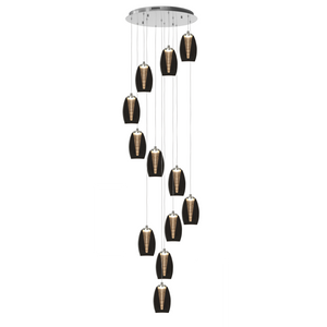 Nebula 12 lichts smoke hanglamp