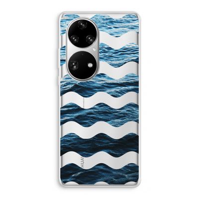 Oceaan: Huawei P50 Pro Transparant Hoesje
