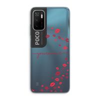 Kusjes: Xiaomi Poco M3 Pro 5G Transparant Hoesje