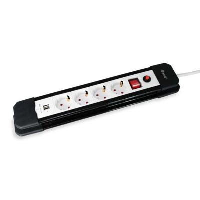 Equip 245553 245553, 1.5 m, Indoor, Type F, Type F (CEE 7/4), 1.5 mm², Plastic