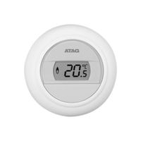 ATAG ruimtethermostaat opentherm Round Modulation, wit, br 85mm - thumbnail