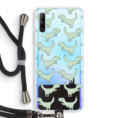 Dinos: Huawei P Smart Pro Transparant Hoesje met koord