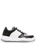 Maison MIHARA YASUHIRO baskets Wayne bicolores en cuir - Blanc - thumbnail