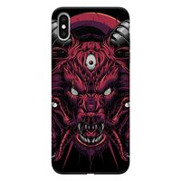 Hell Hound and Serpents: iPhone XS Max Tough Case