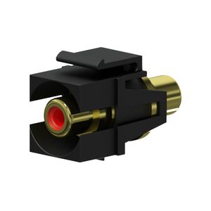 Procab VCK107P/B Keystone RCA connector zwart