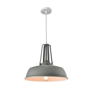 QUVIO Hanglamp rond grijs - QUV5080L-GREY