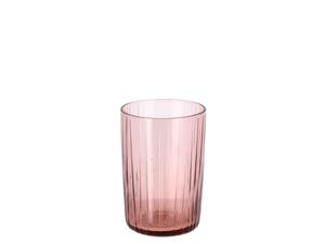 "Bitz Kusintha Waterglas 280 ml - 4 stuks - Roze "