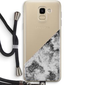 Onweer: Samsung Galaxy J6 (2018) Transparant Hoesje met koord