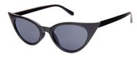 Kost zonnebril dames zwart met donkere lens (19 006) - thumbnail
