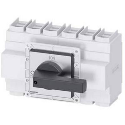 Zwart 6-polig 185 mm² 250 A 690 V/AC Siemens 3LD24053VK11