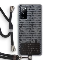 Crazy shapes: Samsung Galaxy S20 FE / S20 FE 5G Transparant Hoesje met koord