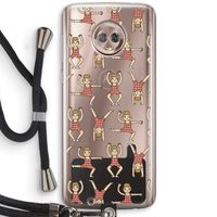 Gymboys: Motorola Moto G6 Transparant Hoesje met koord