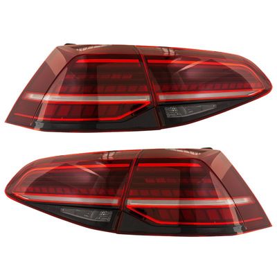 Set LED Achterlichten passend voor Volkswagen Golf VII Facelift (7.5) 2012- DLVWR25LRSD