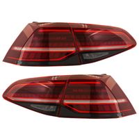 Set LED Achterlichten passend voor Volkswagen Golf VII Facelift (7.5) 2012- DLVWR25LRSD
