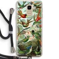 Haeckel Trochilidae: Samsung Galaxy J6 (2018) Transparant Hoesje met koord
