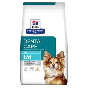 Hill's Prescription Diet t/d Mini Dental Care hondenvoer met Kip 3kg zak