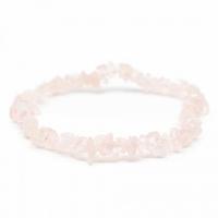 Armband Rozenkwarts Chips - Sieraden - Spiritueelboek.nl