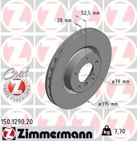 Remschijf Coat Z 150129020