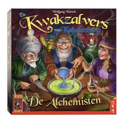 999Games de kwakzalvers van kakelenburg: de alchemisten uitbreiding bordspel