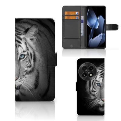 OnePlus 13 | Telefoonhoesje | Met pasjeshouder | Tijger